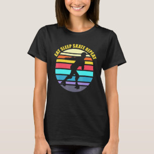 Camiseta Roller Skates Rollerblade Shoate Skate Disco Wheel