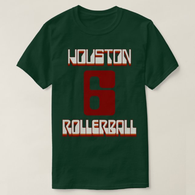 Camiseta Rollerball de Houston (Diseño del anverso)