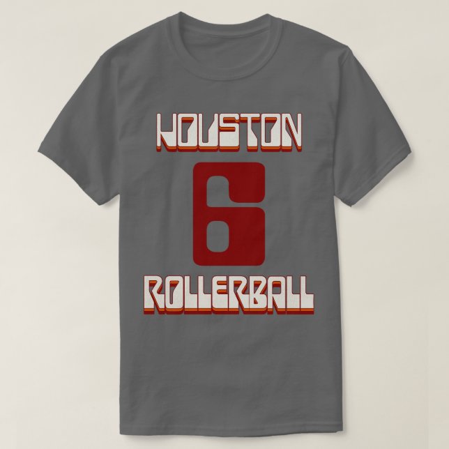Camiseta Rollerball de Houston (Diseño del anverso)