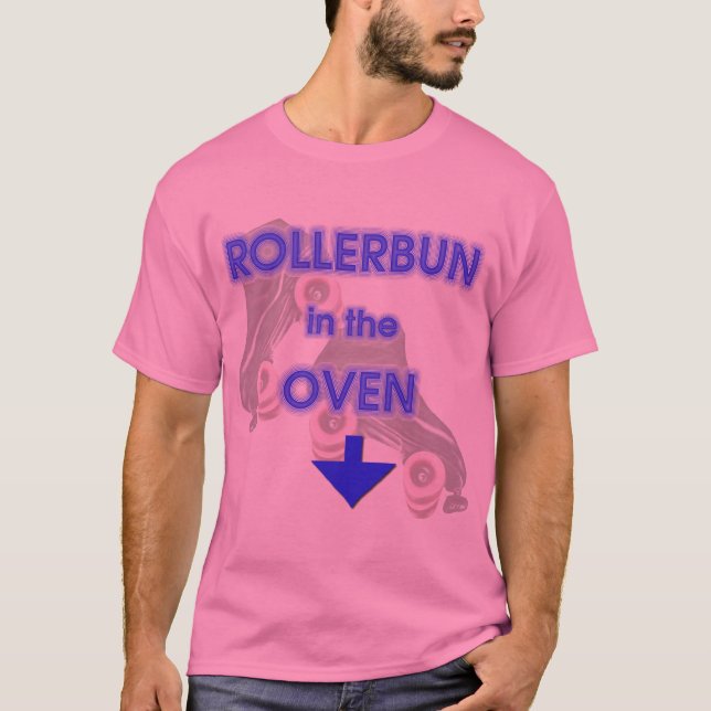 Camiseta Rollerbun en el horno (Anverso)