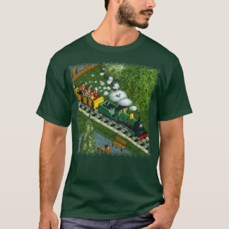 Camiseta RollerCoaster Tycoon RC Miniferrocarril