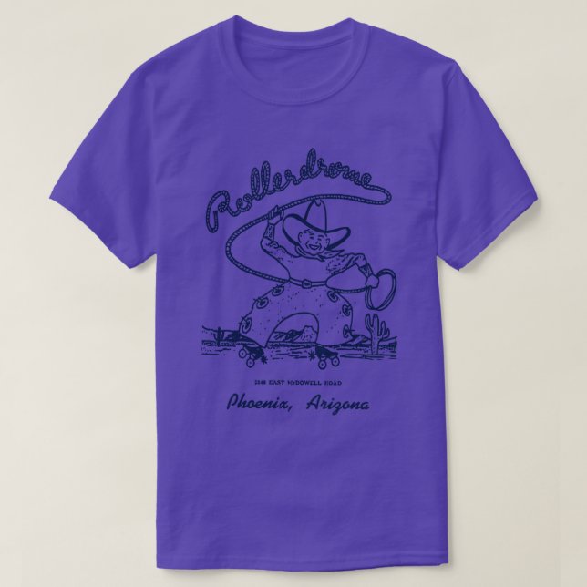 Camiseta Rollerdrome Phoenix Arizona Rink de rollo de cosec (Diseño del anverso)