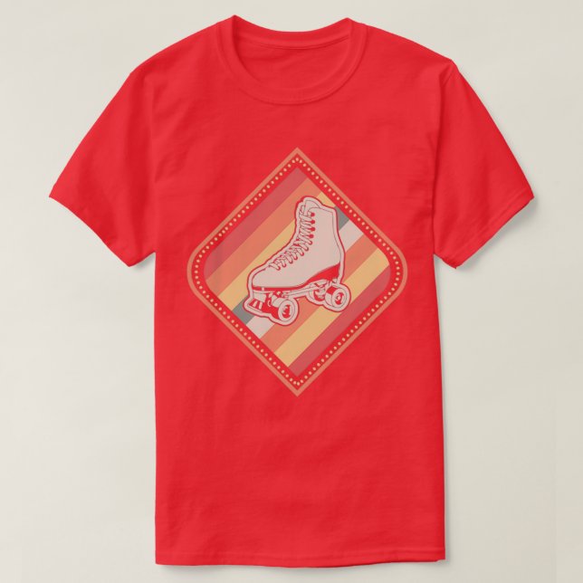 Camiseta Rollergirl Rollerskatin (Diseño del anverso)