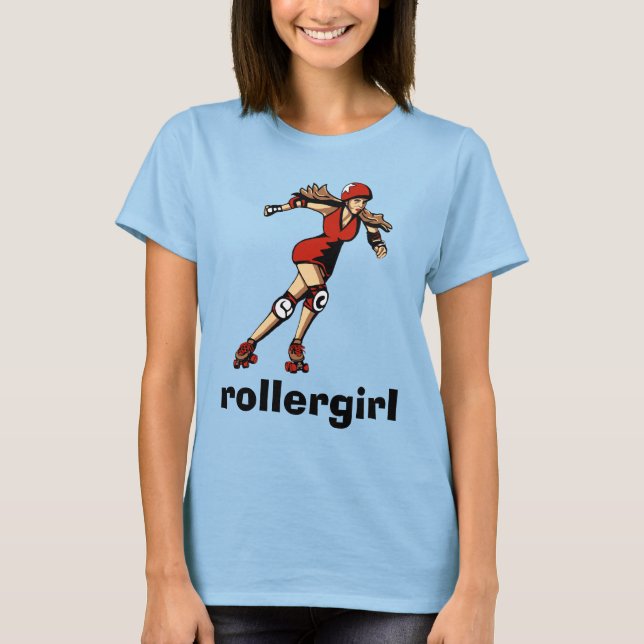 Camiseta Rollergirl tee (Anverso)