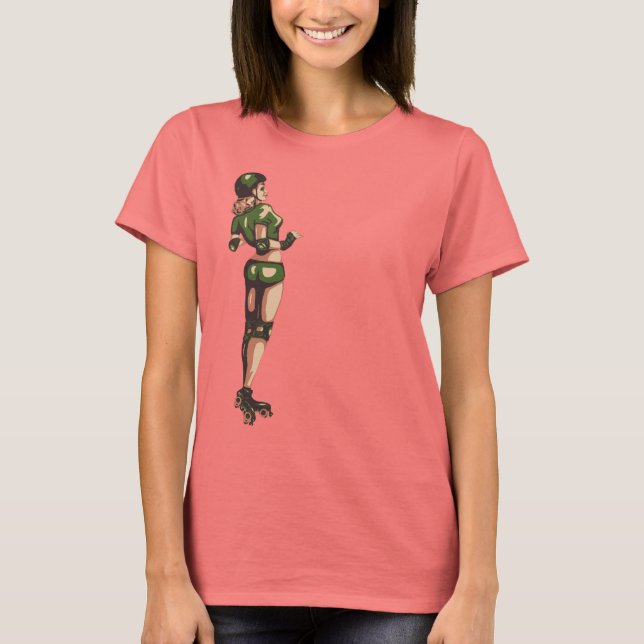 Camiseta Rollergirl tee (Anverso)