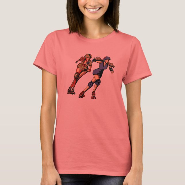 Camiseta Rollergirl tee (Anverso)