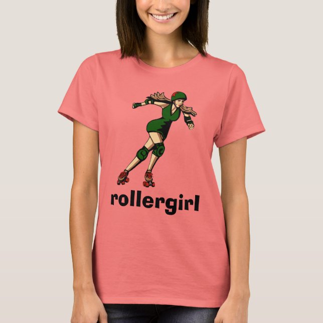 Camiseta Rollergirl tee (Anverso)