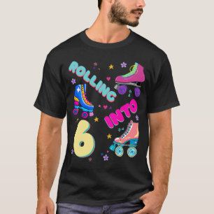 Camiseta Rollers Roller Roller Roller en Seis Años BDAY 6 B