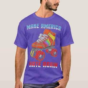 Camiseta Rollerskates T Shirt Vintage Skating