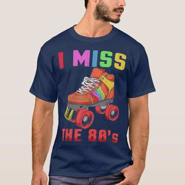 Camiseta Rollerskates T Shirt Vintage Skating (Anverso)