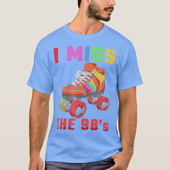 Camiseta Rollerskates T Shirt Vintage Skating (Anverso)