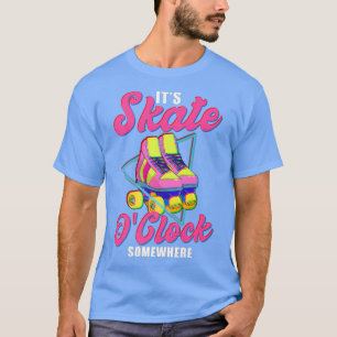 Camiseta Rollerskates T Shirt Vintage Skating