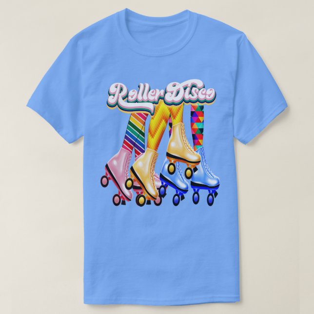 Camiseta Rollerskking Rollerski Rollersking Disco Rollersk (Diseño del anverso)