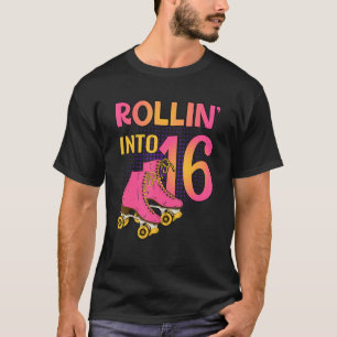 Camiseta Rollin' en 16 Chicas de Roller 16ª Fiesta de Cumpl