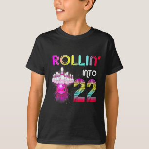 Camiseta Rollin en 22 Bowling Birthday Party