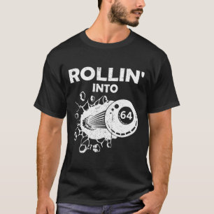 Camiseta Rollin en 64 Billetes 64º Bil Flaming