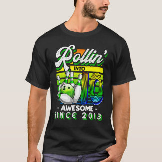 Camiseta Rollin' en el 10 impresionante boliche retro 2013