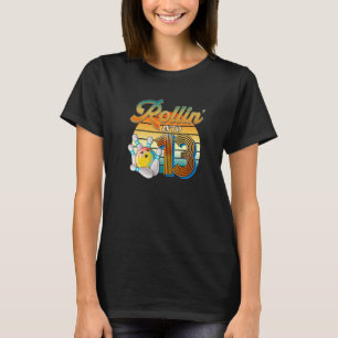 Camiseta Rollin' en el 13º Bowler de cumpleaños de 13 años