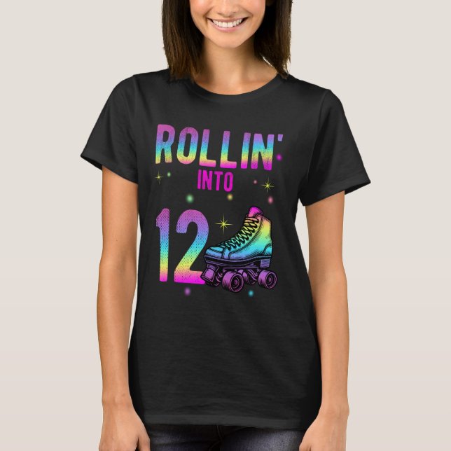 Camiseta Rollin' en el estilo de vida del duodécimo Roller  (Anverso)