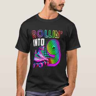 Camiseta Rollin' en pista de patinaje sobre patinaje sobre 