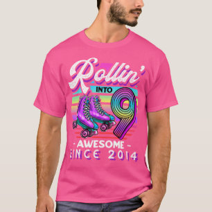 Camiseta Rollin Into 9 Impresionante Patinaje Sobre Rótulos