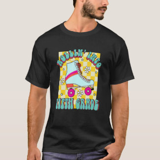 Camiseta Rollin' Into Fifth Grade Teacher Student Back To S