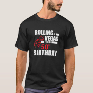 Camiseta Rolling del jugador de la fiesta de cumpleaños núm