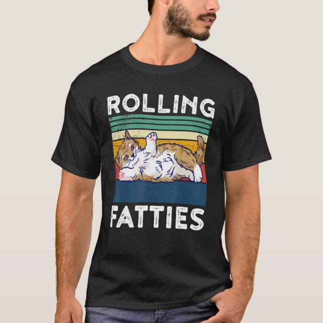 Camiseta Rolling Fatties Ca Cat (Anverso)
