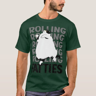 Camiseta Rolling Fatties Cat Funny Cat Lover Set Cat Lover 