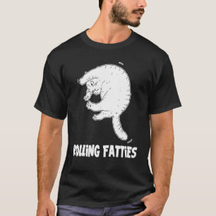 Camiseta Rolling Fatties Cat Outfit Cat Cat Dad Cat Mom 8