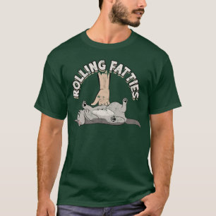 Camiseta Rolling Fatties Cat TShirt