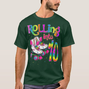 Camiseta Rolling In 10 años Lets Im Turning 10 Roll