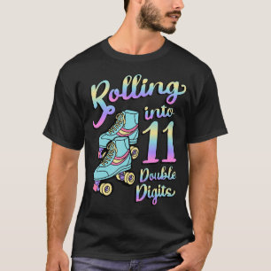 Camiseta Rolling In 11 Doble Digits Roller Skaters 11º