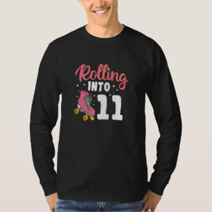 Camiseta Rolling In 11 Skating Roller Derby Roller Skate