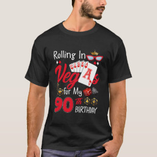 Camiseta Rolling In Vegas Para Mis 90 90º Las Vegas