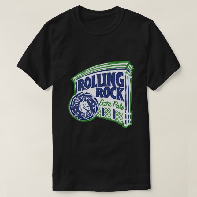 Camiseta Rolling Rock POP Classic (Diseño del anverso)