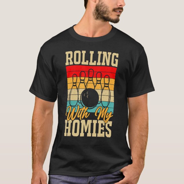 Camiseta Rolling with My Homies Bowlers Champion T (Anverso)