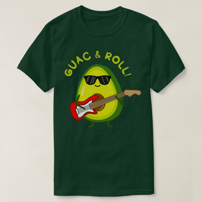 Camiseta Rollo de amplificador de Guac (Diseño del anverso)
