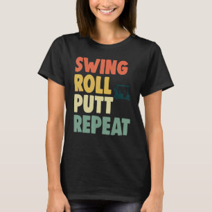 Camiseta Rollo de giro de las alas Putt Repeat Player Women