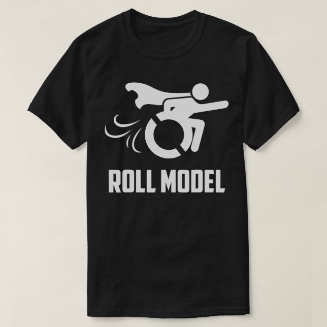 Camiseta Rollo de Guay Modelo Funny Persona Discapacitada W (Diseño del anverso)