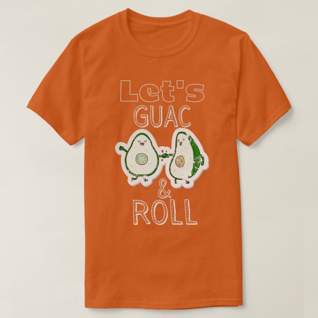 Camiseta Rollo de la guía Letx27s (Diseño del anverso)