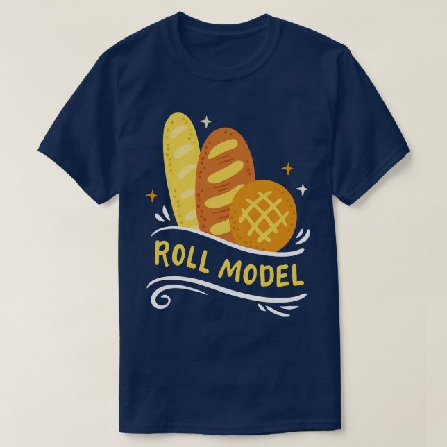 Camiseta Rollo de Pan Baking Baker Pastry Chef (Diseño del anverso)