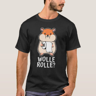 Camiseta Rollo de papel higiénico de lana de Hamster