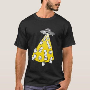 Camiseta Rollo de Papel Higiénico OVNI Divertido - Humor