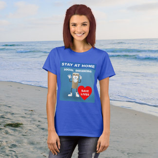 Camiseta Rollo de papel higiénico vacío Seguridad Primer me