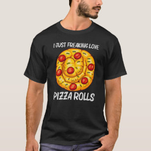 Camiseta Rollo De Pizza Cute Para Hombres Mujeres Pizza Com