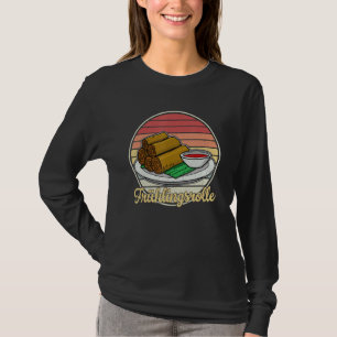 Camiseta Rollo de primavera Lumpia Cocina asiática 9