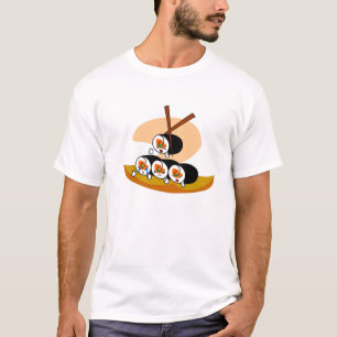 Camiseta rollo de sushi