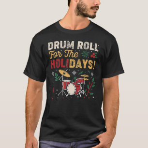 Camiseta Rollo De Tambor Para Las Fiestas - Navidades Tambo