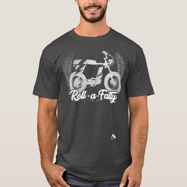 Camiseta Rollo de un jugador gordo Moto Bike Premium (Anverso)